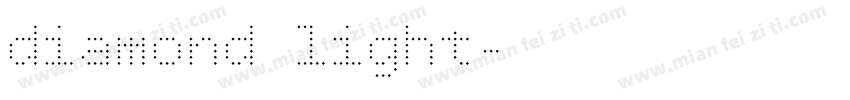 diamond light字体转换